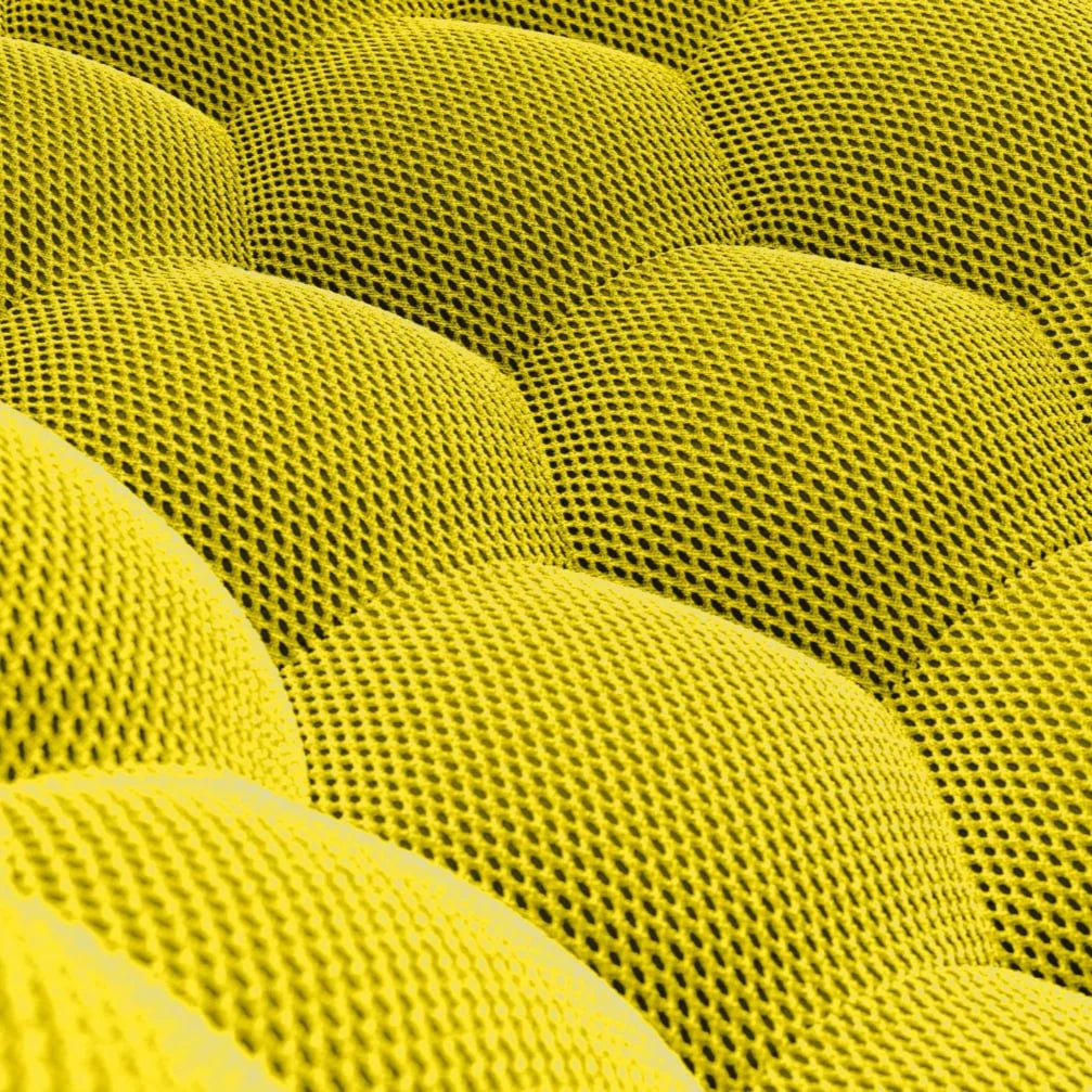 Canapé Bubble Jaune 3-4 places