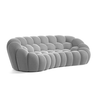 Canapé Bubble Gris perle 3-4 places