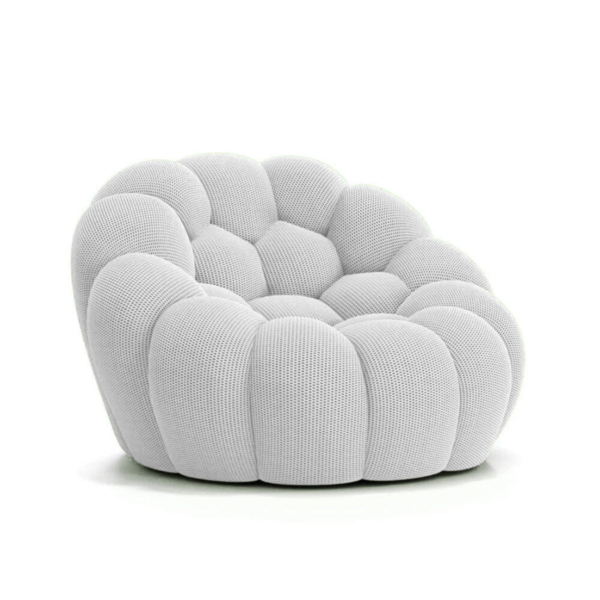 Fauteuil Bubble Gris Perle