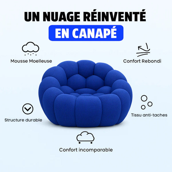 Fauteuil Bubble Bleu