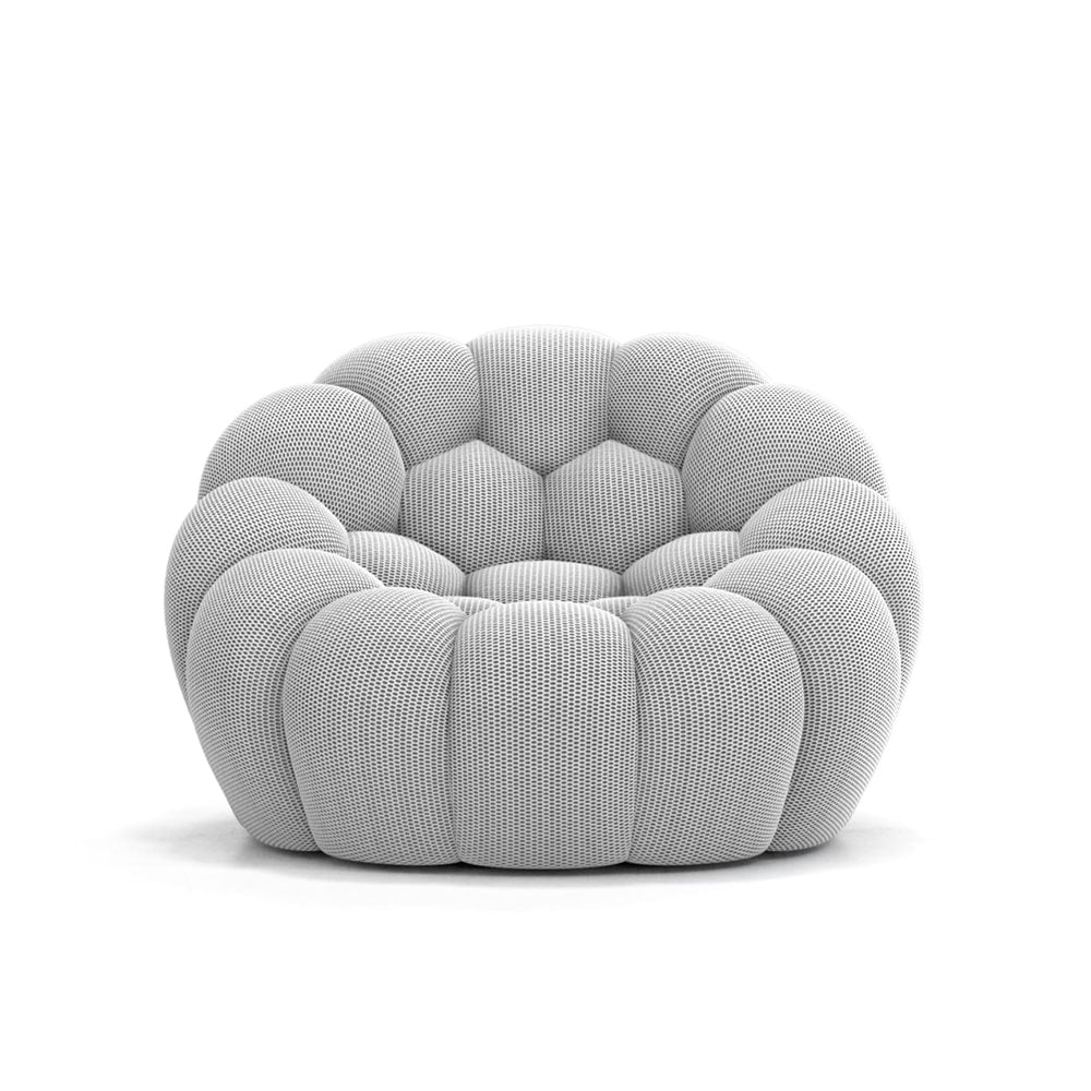 Fauteuil Bubble Gris Perle