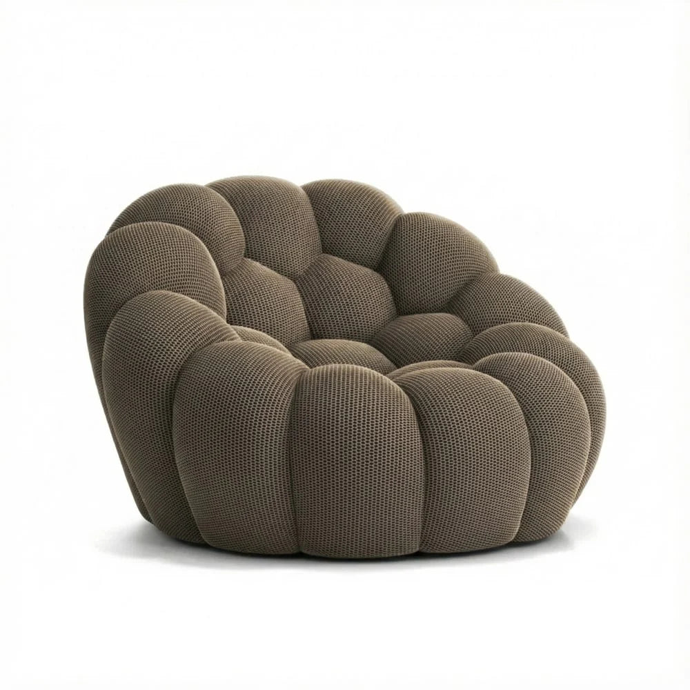 Fauteuil Bubble Marron
