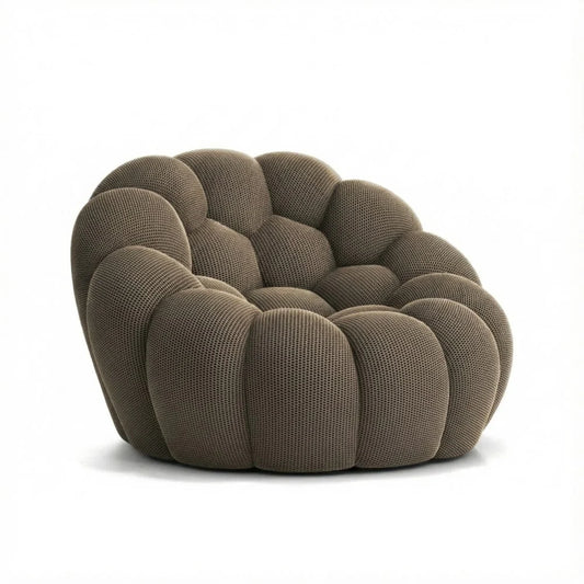 Fauteuil Bubble Marron