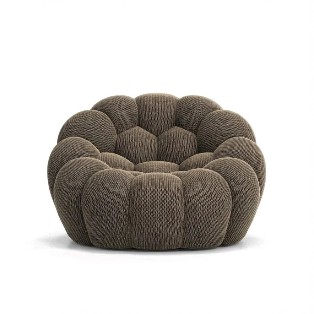 Fauteuil Bubble Marron