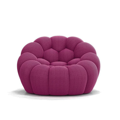 Fauteuil Bubble Framboise