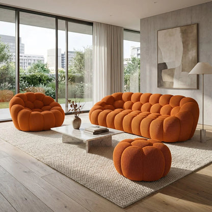 Canapé Bubble Orange 3-4 places