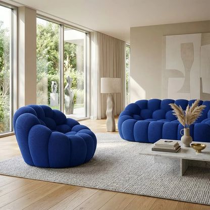 Fauteuil Bubble Bleu
