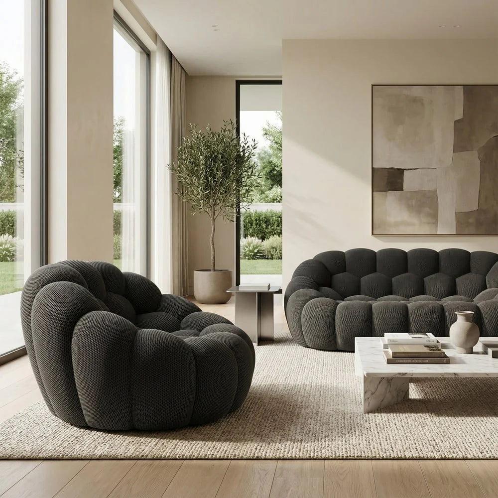 Fauteuil Bubble Noir