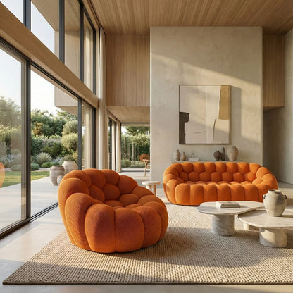 Fauteuil Bubble Orange