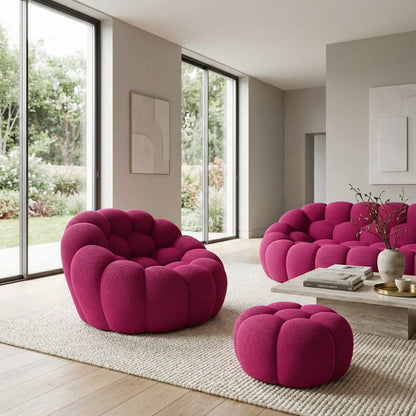Fauteuil Bubble Rose
