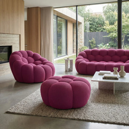 Canapé Bubble Violet 2 Places